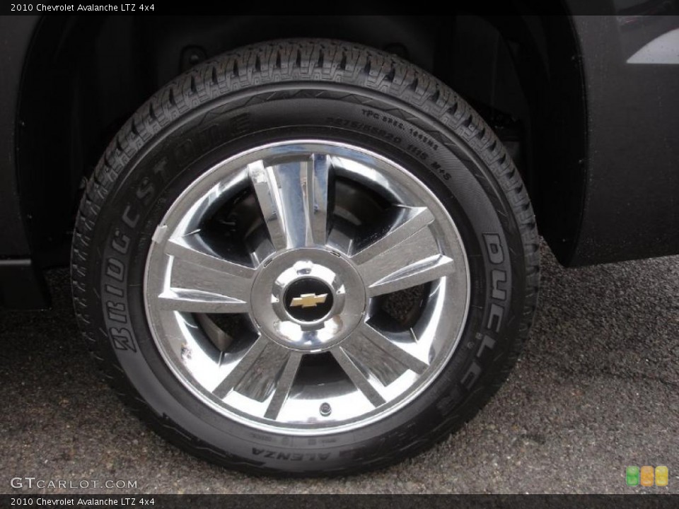2010 Chevrolet Avalanche LTZ 4x4 Wheel and Tire Photo #40150993