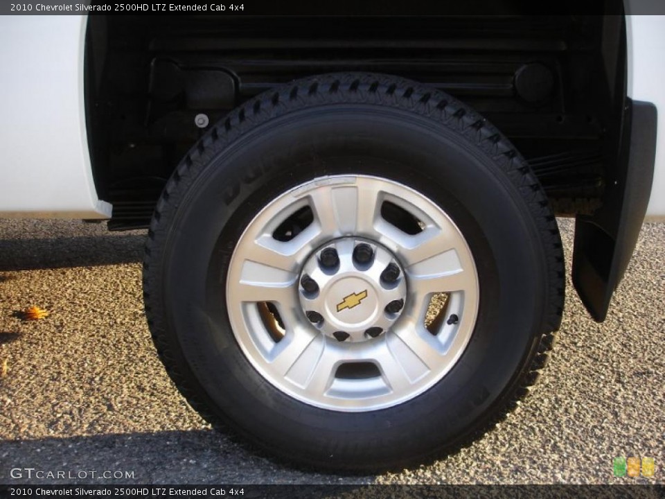 2010 Chevrolet Silverado 2500HD LTZ Extended Cab 4x4 Wheel and Tire Photo #40151773