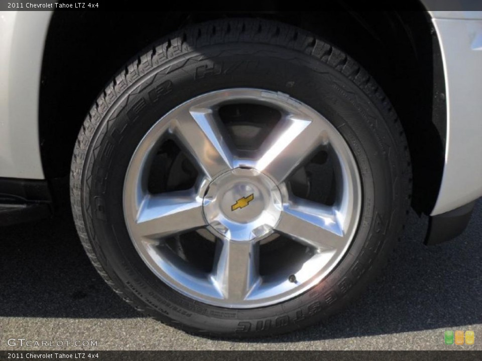 2011 Chevrolet Tahoe LTZ 4x4 Wheel and Tire Photo #40156929