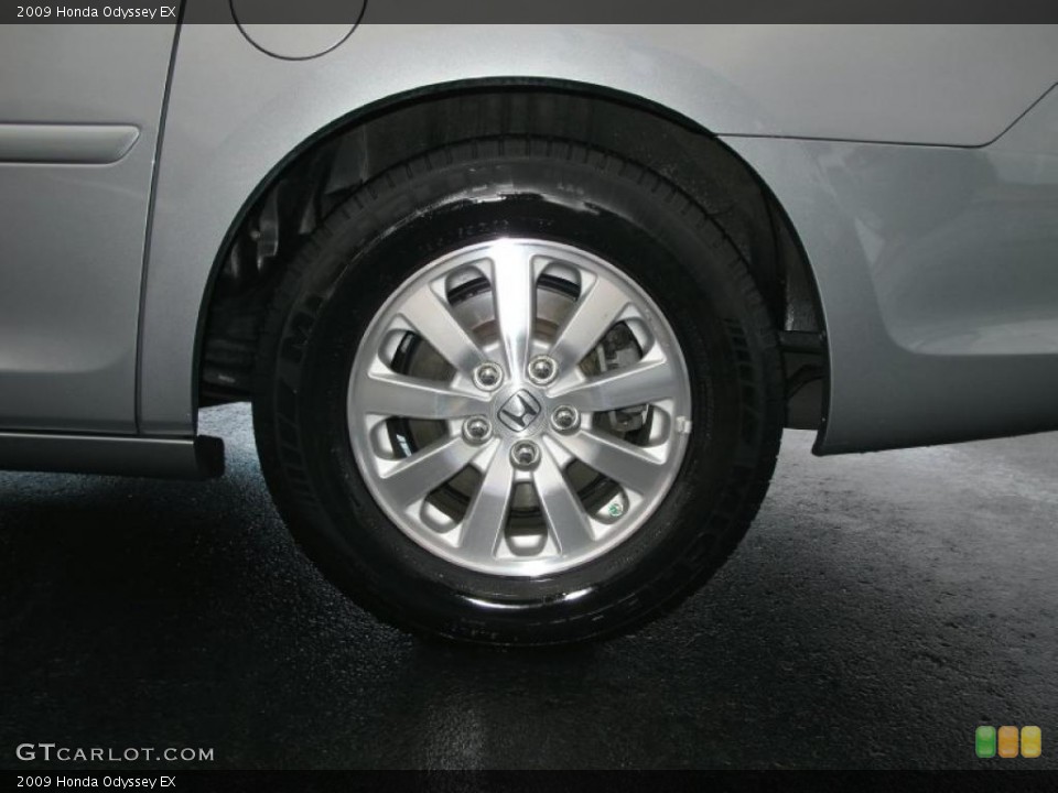 2009 Honda Odyssey EX Wheel and Tire Photo #40157493
