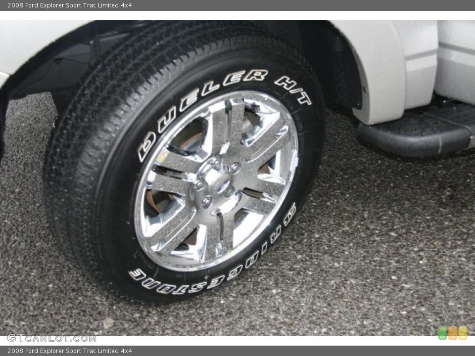 2008 Ford Explorer Sport Trac Limited 4x4 Wheel and Tire Photo #40158877