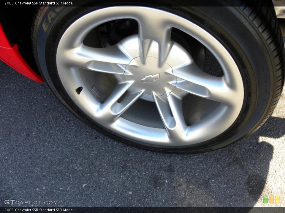 2003 Chevrolet SSR  Wheel and Tire Photo #40160801