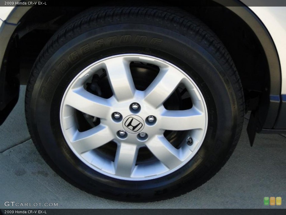 2009 Honda CR-V EX-L Wheel and Tire Photo #40169681