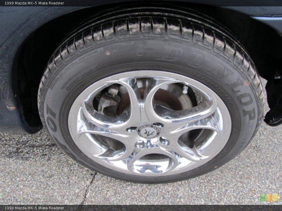 1999 Mazda MX-5 Miata Custom Wheel and Tire Photo #40174925