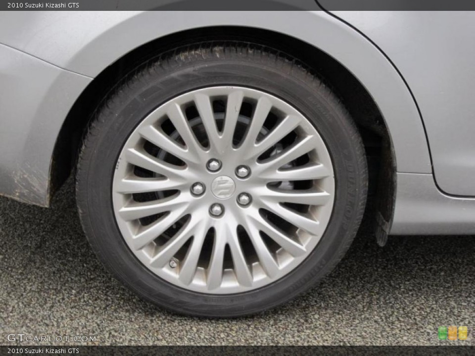 2010 Suzuki Kizashi GTS Wheel and Tire Photo #40176353