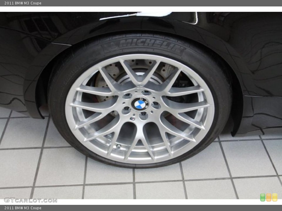 2011 BMW M3 Coupe Wheel and Tire Photo #40177021