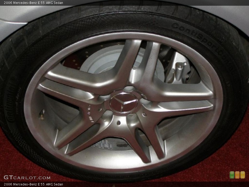 2006 Mercedes-Benz E 55 AMG Sedan Wheel and Tire Photo #40179962