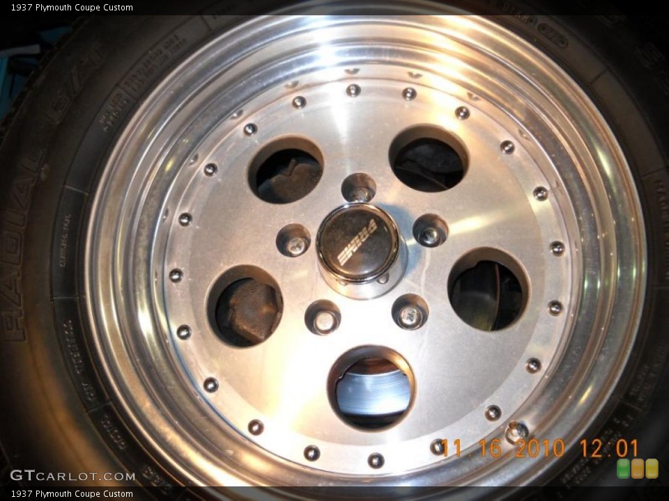 1937 Plymouth Coupe Custom Wheel and Tire Photo #40183274