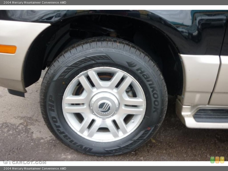 2004 Mercury Mountaineer Convenience AWD Wheel and Tire Photo #40186239