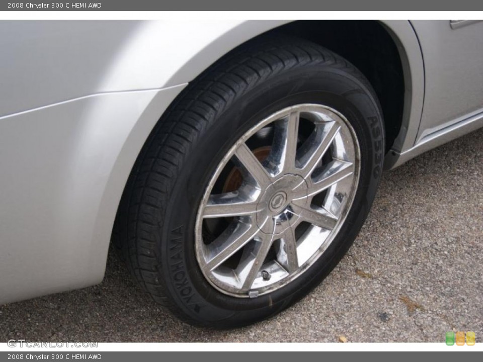 2008 Chrysler 300 C HEMI AWD Wheel and Tire Photo #40188555