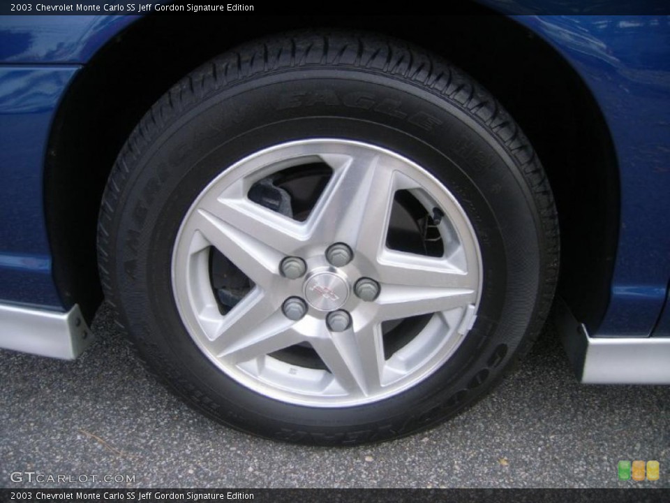 2003 Chevrolet Monte Carlo SS Jeff Gordon Signature Edition Wheel and Tire Photo #40203888