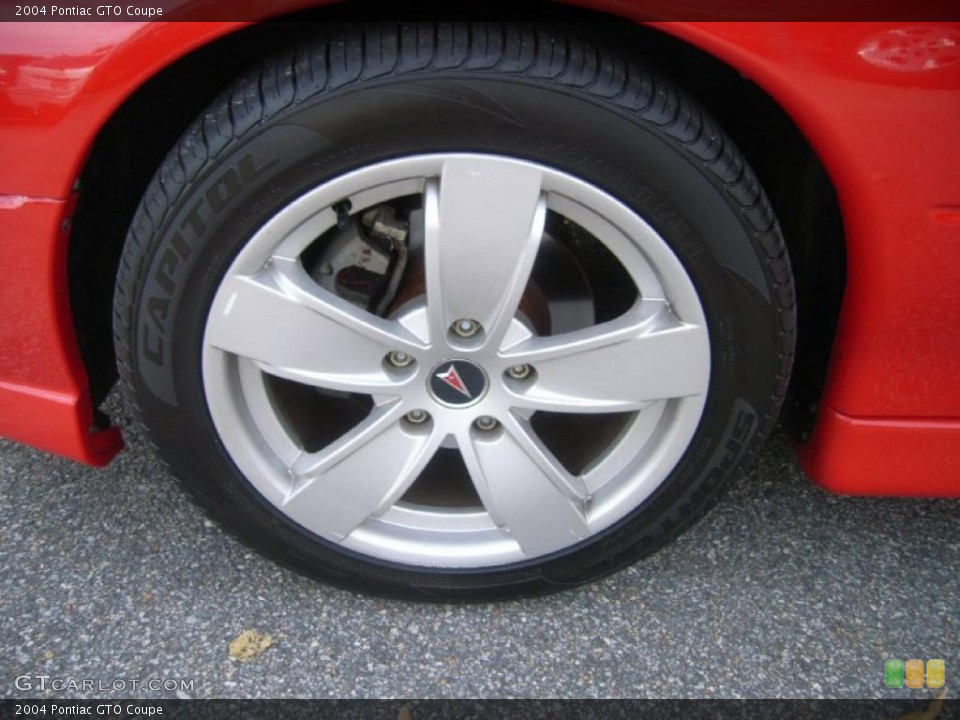2004 Pontiac GTO Coupe Wheel and Tire Photo #40204716