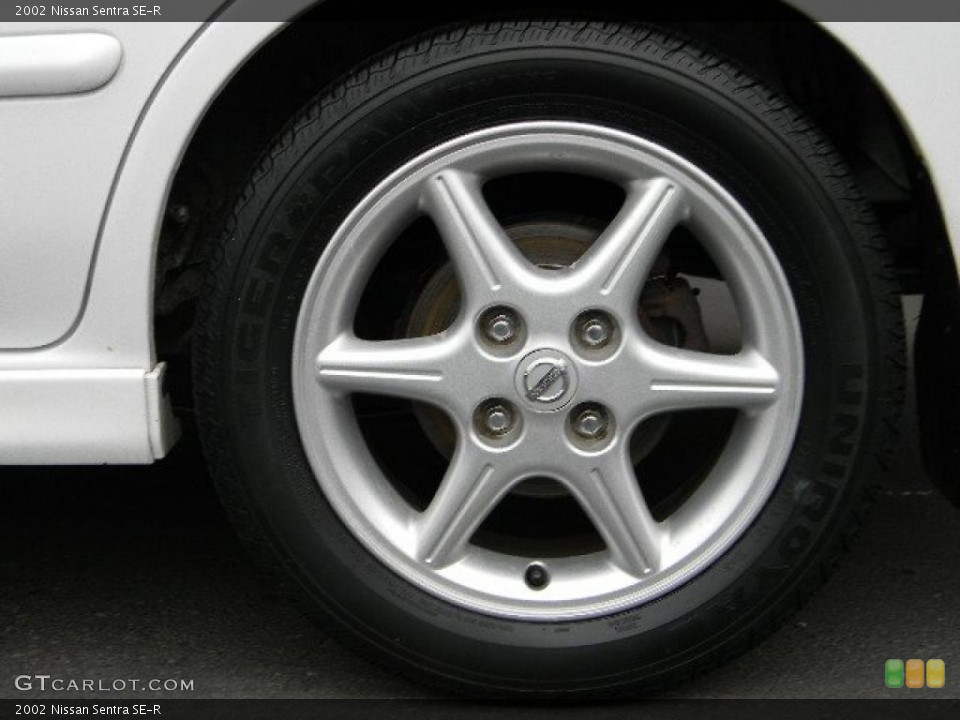 2002 Nissan Sentra SE-R Wheel and Tire Photo #40205880