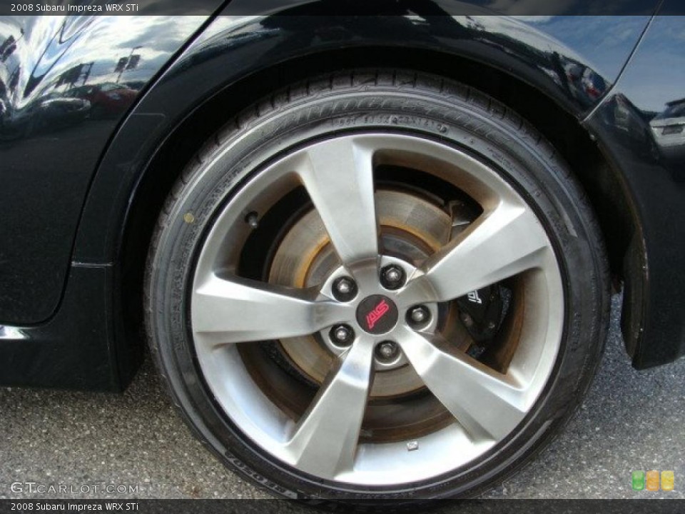 2008 Subaru Impreza WRX STi Wheel and Tire Photo #40207832