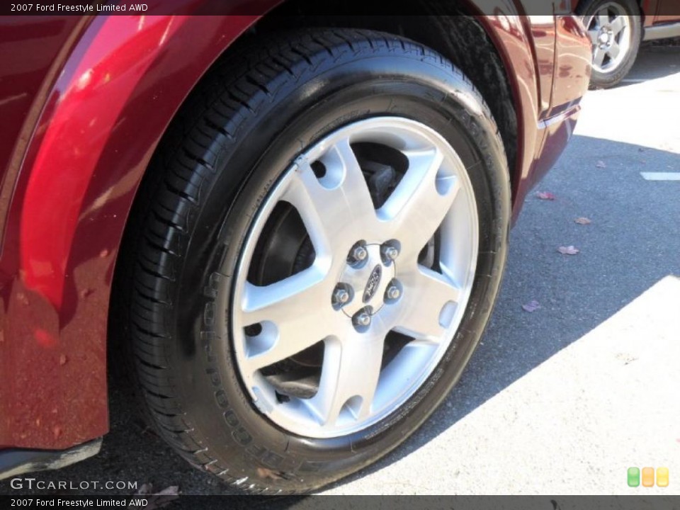 2007 Ford Freestyle Limited AWD Wheel and Tire Photo #40222666