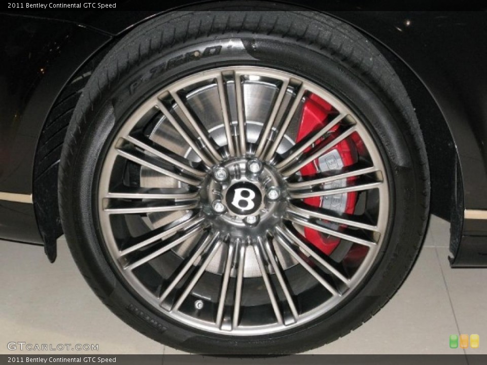 2011 Bentley Continental GTC Speed Wheel and Tire Photo #40223766