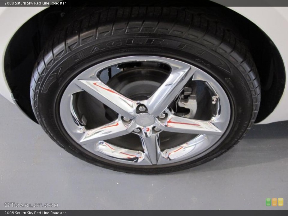 2008 Saturn Sky Red Line Roadster Wheel and Tire Photo #40230494