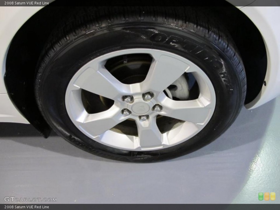 2008 Saturn VUE Red Line Wheel and Tire Photo #40231170