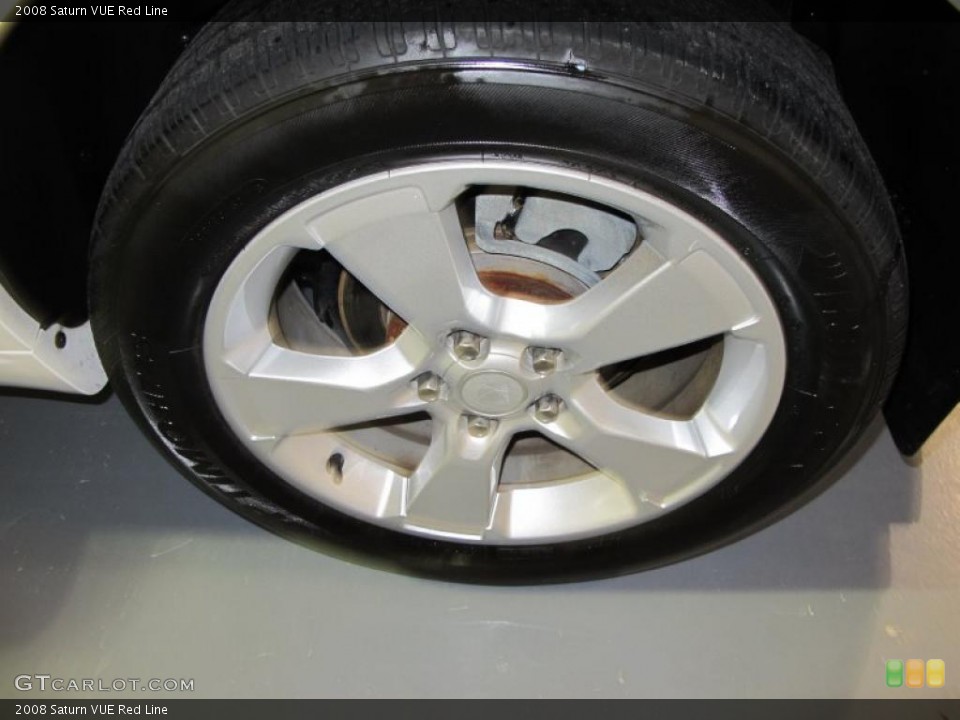 2008 Saturn VUE Red Line Wheel and Tire Photo #40231198