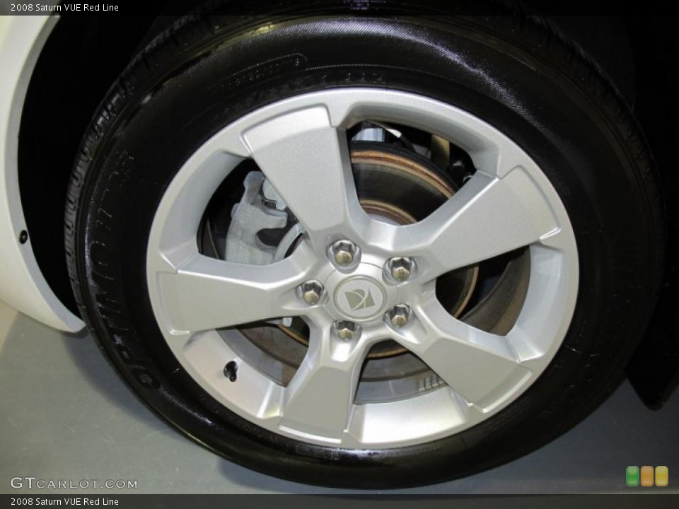 2008 Saturn VUE Red Line Wheel and Tire Photo #40231214