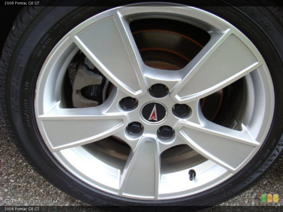 2008 Pontiac G8 GT Wheel and Tire Photo #40240070