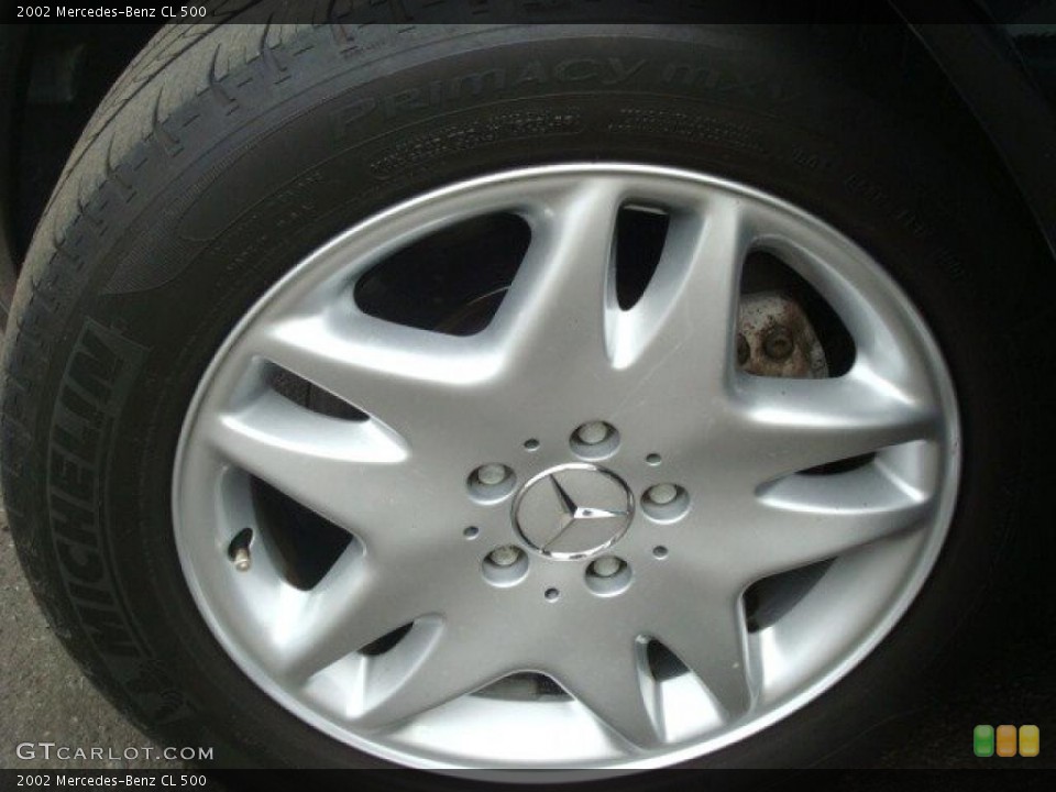 2002 Mercedes-Benz CL 500 Wheel and Tire Photo #40263102