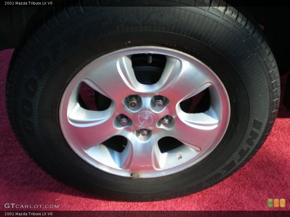 2001 Mazda Tribute LX V6 Wheel and Tire Photo #40263882