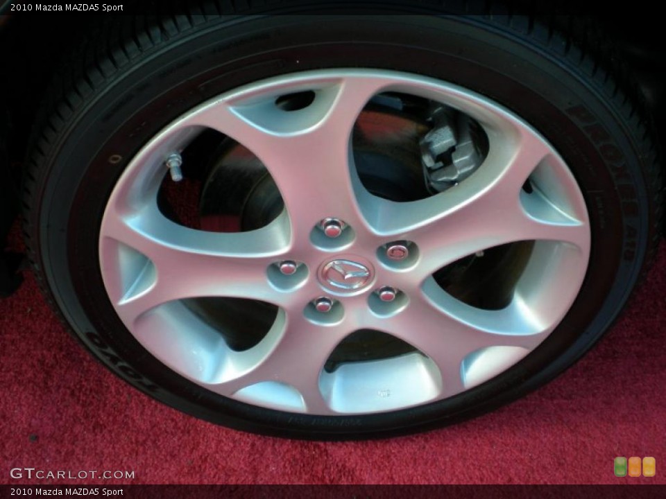 2010 Mazda MAZDA5 Sport Wheel and Tire Photo #40264914