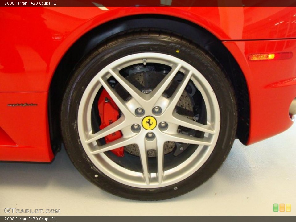 2008 Ferrari F430 Coupe F1 Wheel and Tire Photo #40272522