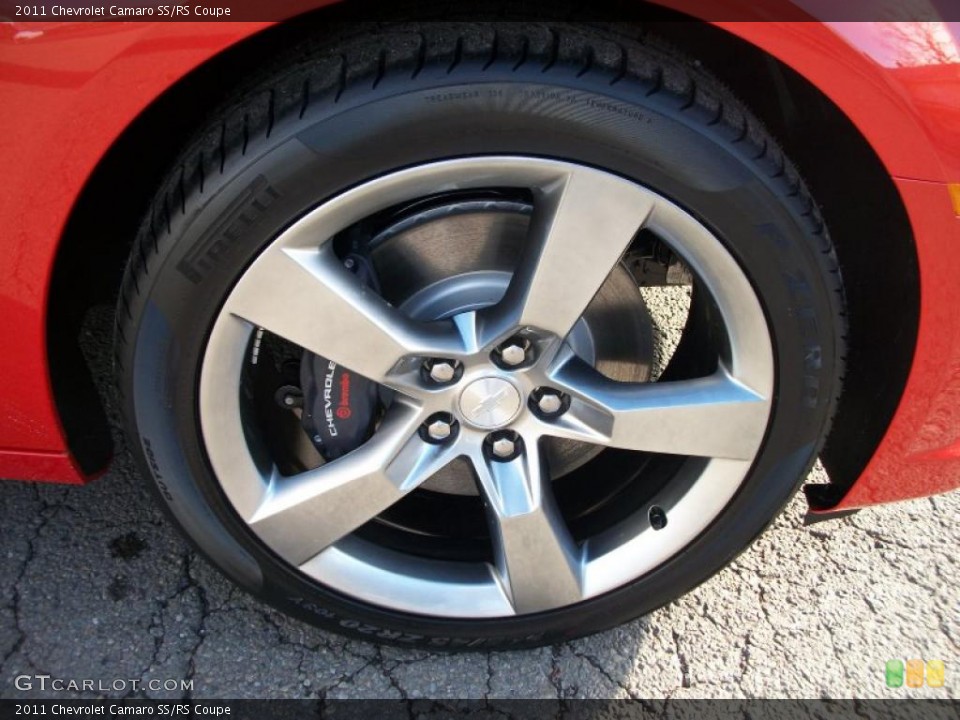 2011 Chevrolet Camaro SS/RS Coupe Wheel and Tire Photo #40275954