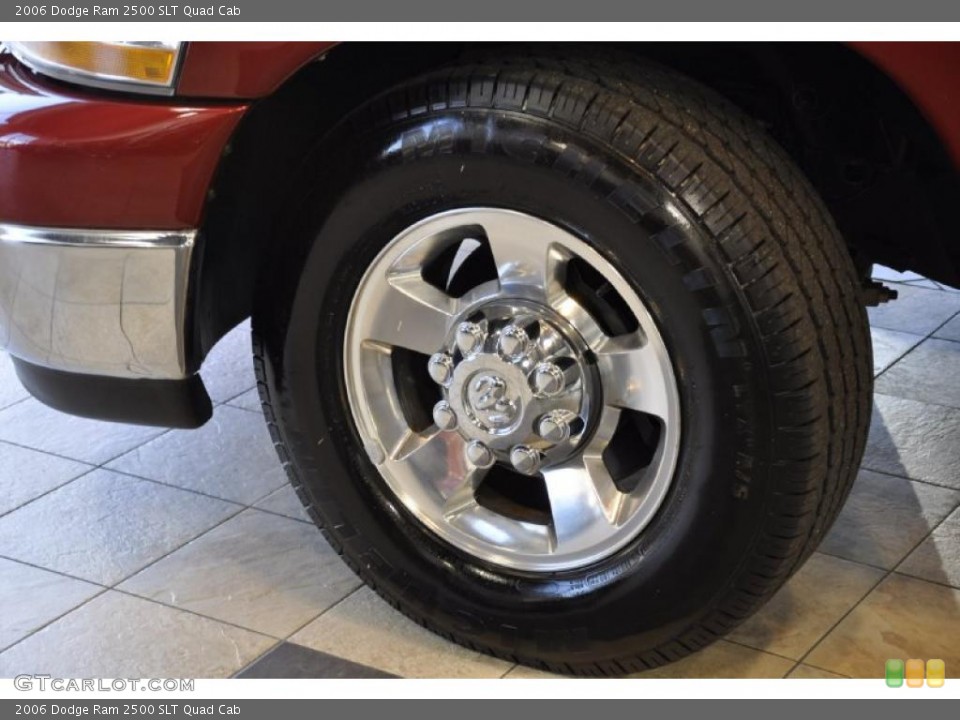 2006 Dodge Ram 2500 SLT Quad Cab Wheel and Tire Photo #40280046