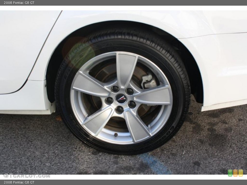 2008 Pontiac G8 GT Wheel and Tire Photo #40294107