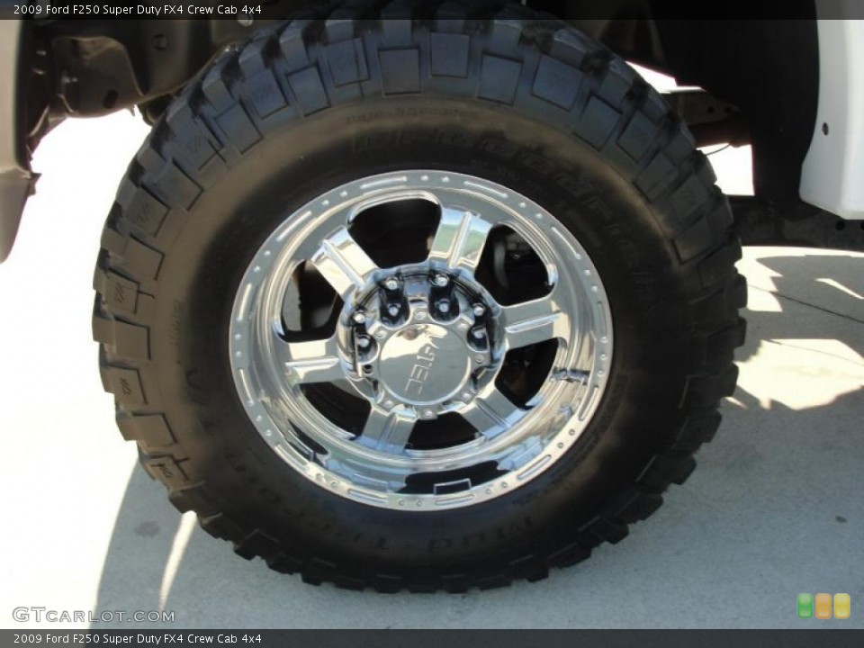 2009 Ford F250 Super Duty Custom Wheel and Tire Photo #40296283