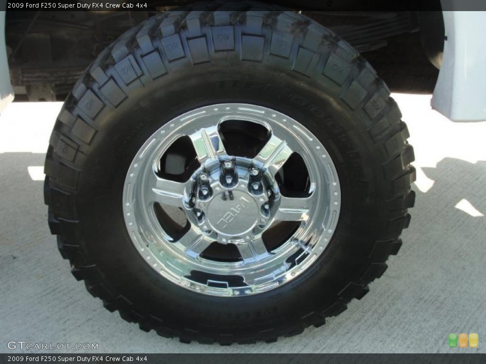 2009 Ford F250 Super Duty Custom Wheel and Tire Photo #40296299