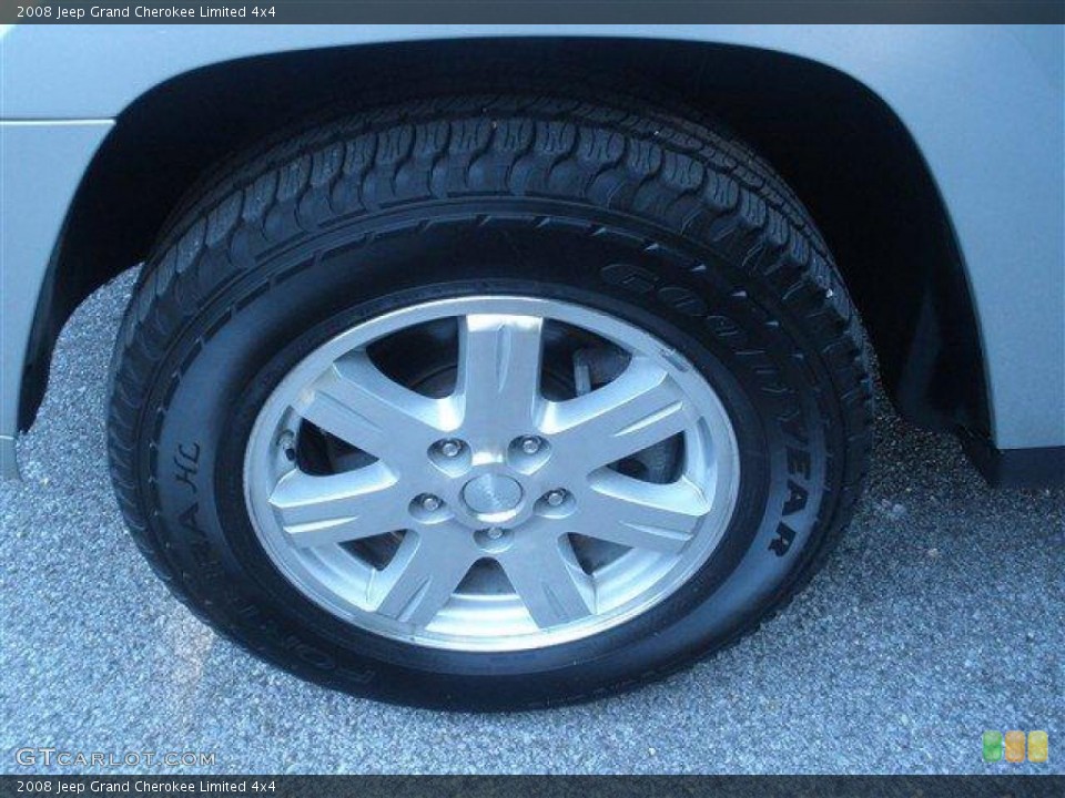 2008 Jeep Grand Cherokee Limited 4x4 Wheel and Tire Photo #40298239