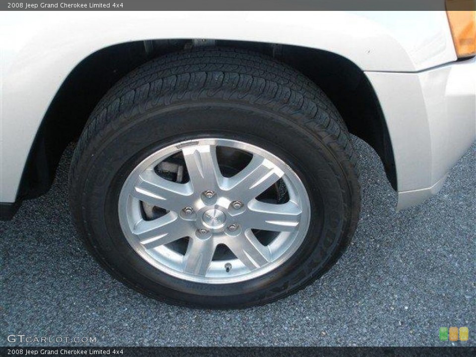 2008 Jeep Grand Cherokee Limited 4x4 Wheel and Tire Photo #40298263