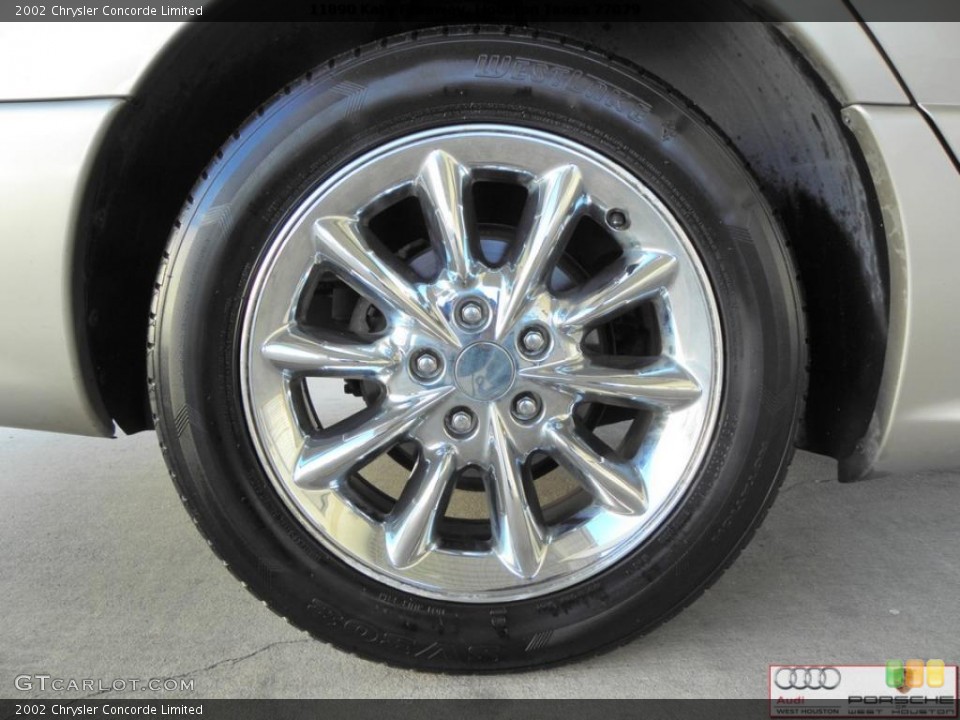 2002 Chrysler Concorde Limited Wheel and Tire Photo #40301243