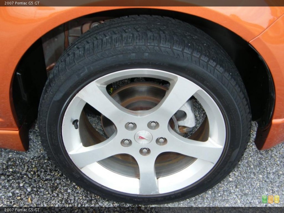 2007 Pontiac G5 GT Wheel and Tire Photo #40304440