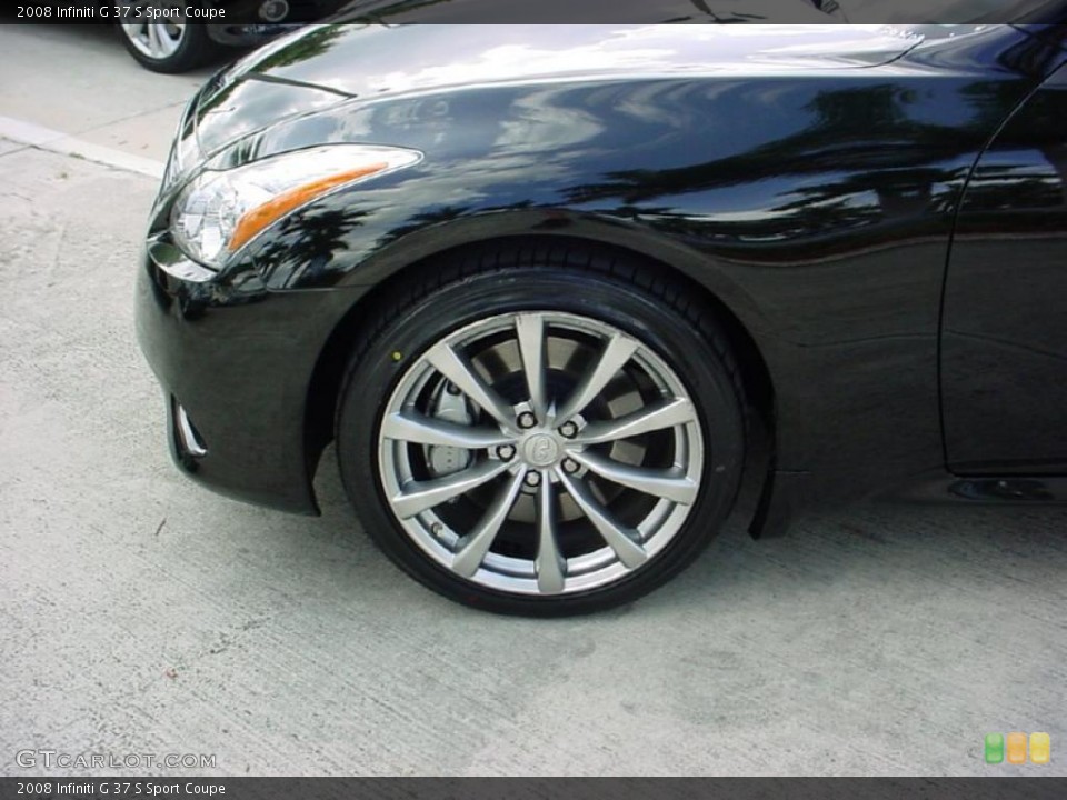 2008 Infiniti G 37 S Sport Coupe Wheel and Tire Photo #40305808