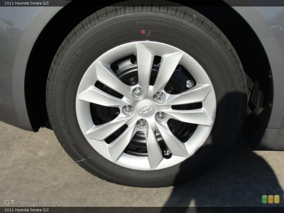 2011 Hyundai Sonata GLS Wheel and Tire Photo #40306656