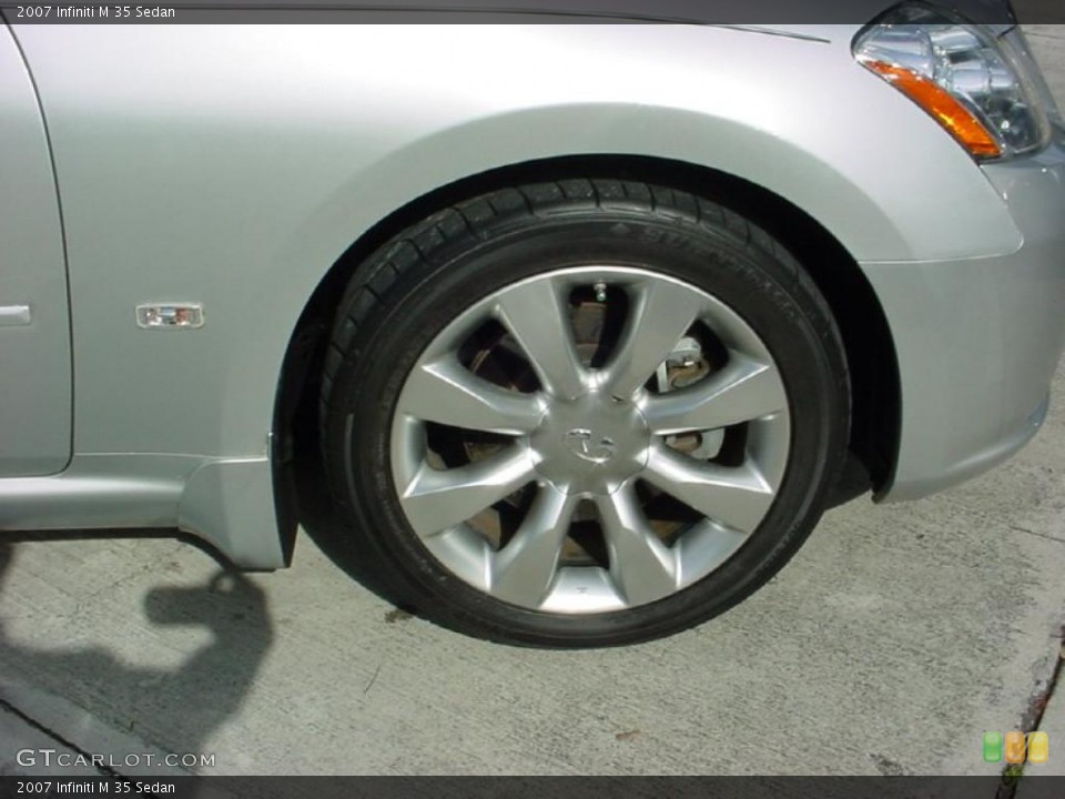2007 Infiniti M 35 Sedan Wheel and Tire Photo #40306764