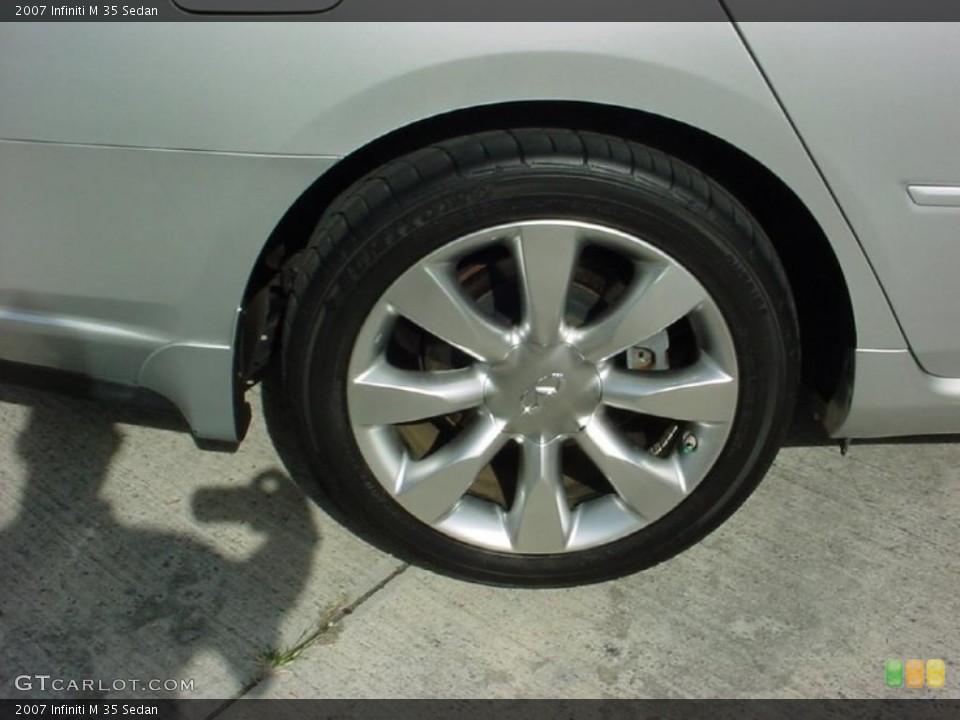 2007 Infiniti M 35 Sedan Wheel and Tire Photo #40306780