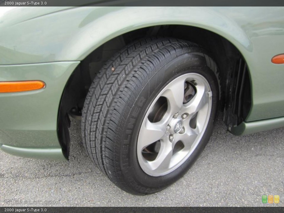 2000 Jaguar S-Type 3.0 Wheel and Tire Photo #40311940