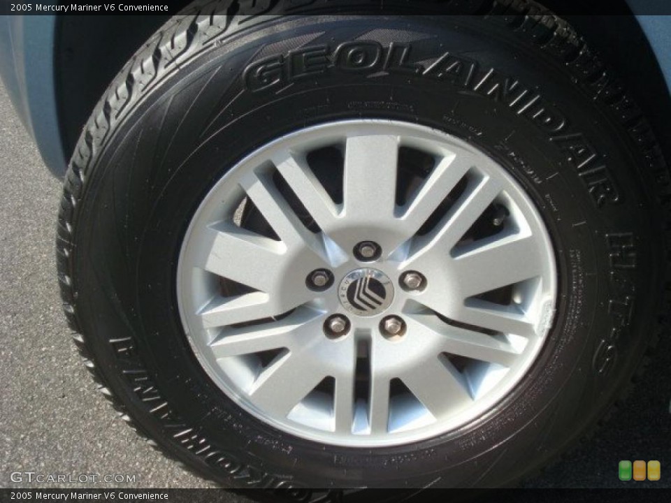 2005 Mercury Mariner V6 Convenience Wheel and Tire Photo #40313196