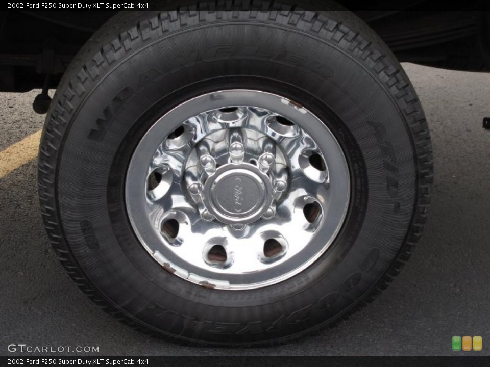 2002 Ford F250 Super Duty Custom Wheel and Tire Photo #40315668