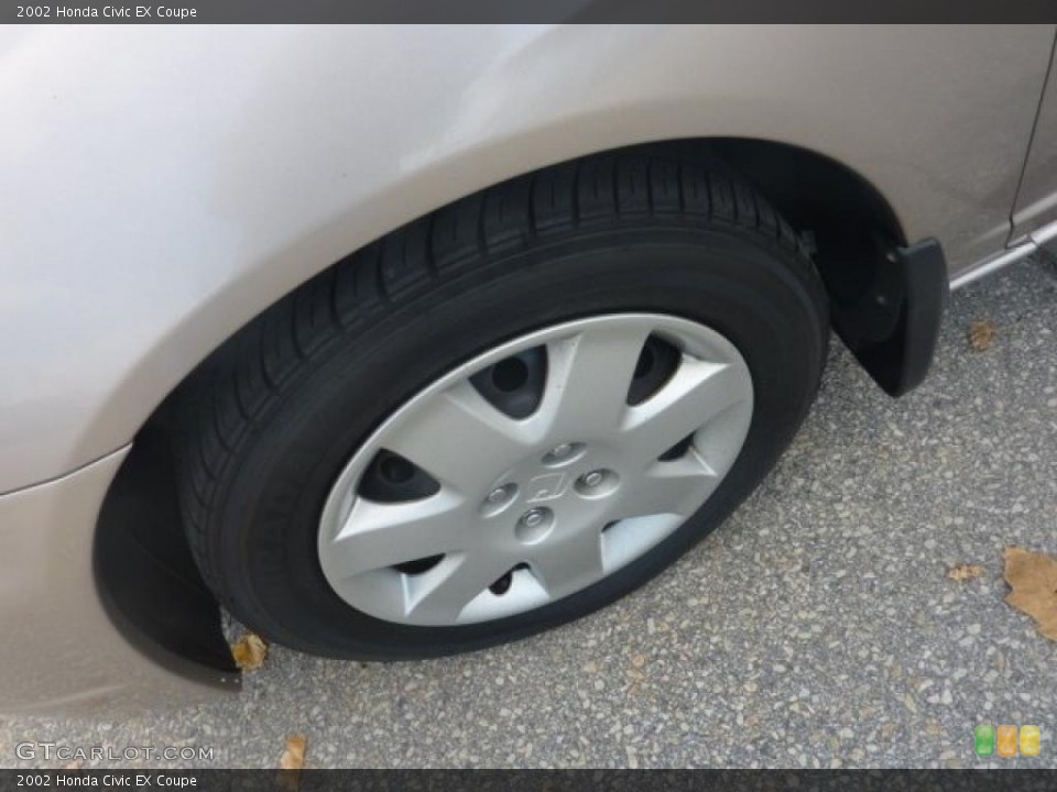 2002 Honda Civic EX Coupe Wheel and Tire Photo #40321540