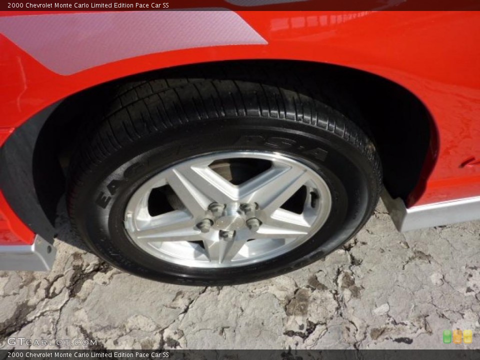 2000 Chevrolet Monte Carlo Limited Edition Pace Car SS Wheel and Tire Photo #40322545