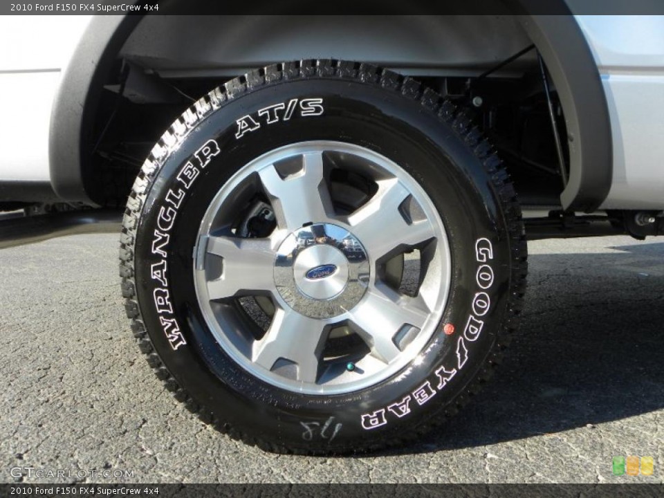 2010 Ford F150 FX4 SuperCrew 4x4 Wheel and Tire Photo #40323060