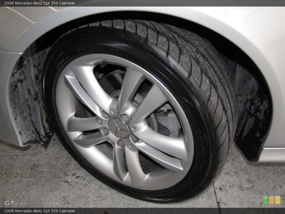 2006 Mercedes-Benz CLK 350 Cabriolet Wheel and Tire Photo #40345086
