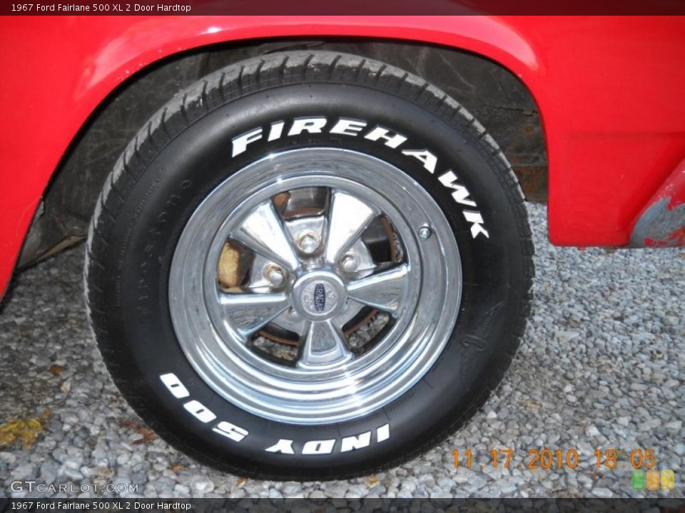1967 Ford Fairlane Custom Wheel and Tire Photo #40348554
